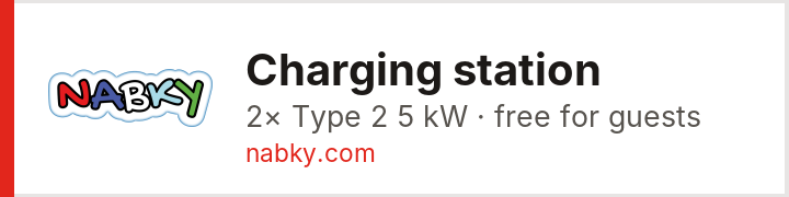 Charging station – AgeVolt Bratislava, Office Jarosova – nabky.com