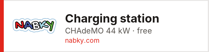 Charging station – Elektrarne Mochovce DC – nabky.com