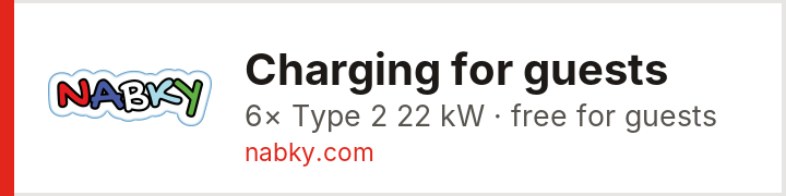 Charging for guests – Kúpele Turčianske Teplice – nabky.com