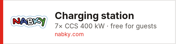 Charging station – OMV eMotion Čoltovo – nabky.com