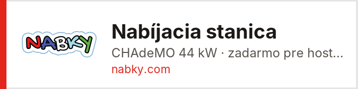 Nabíjacia stanica – Tesco Šala – nabky.com
